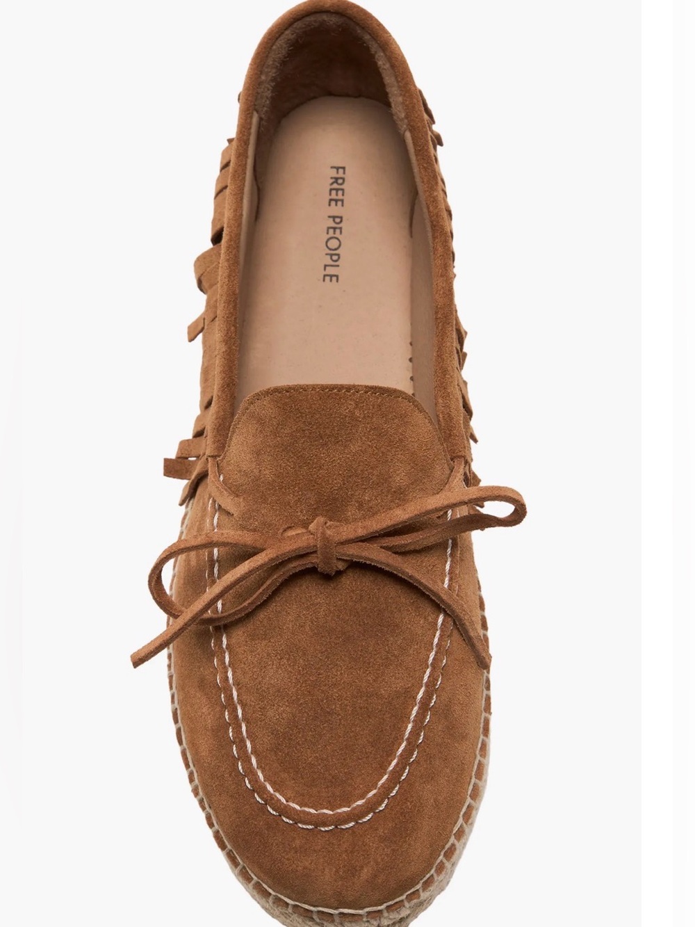 NWOT Free People Faraway Fringe Espadrille - Picture 2 of 10